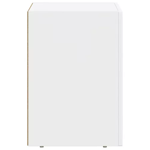  Éjjeli asztal 2 pcs Fehér 29.5 x 35 x 50 cm Faanyag