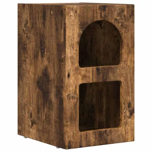  Éjjeli asztal 2 pcs Füstölt tölgy 29.5 x 35 x 50 cm Faanyag