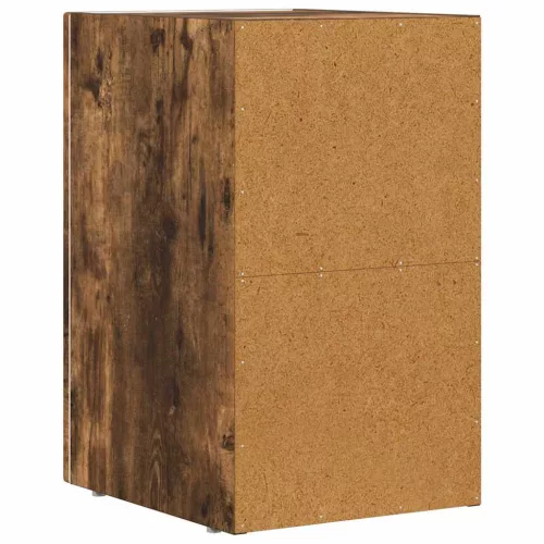  Éjjeli asztal 2 pcs Füstölt tölgy 29.5 x 35 x 50 cm Faanyag