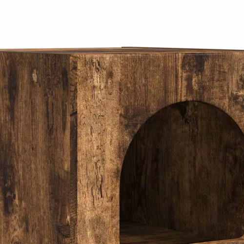  Éjjeli asztal 2 pcs Füstölt tölgy 29.5 x 35 x 50 cm Faanyag