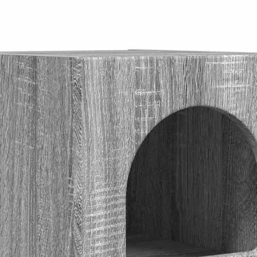  Éjjeli asztal Szürke Sonoma 29.5 x 35 x 50 cm Faanyag