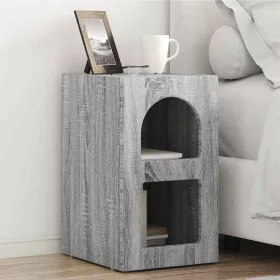    Éjjeli asztal 2 pcs Szürke Sonoma 29.5 x 35 x 50 cm Faanyag