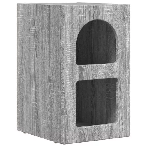  Éjjeli asztal 2 pcs Szürke Sonoma 29.5 x 35 x 50 cm Faanyag