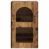  Éjjeli asztal 2 pcs Öreg fa 29.5 x 35 x 50 cm Faanyag