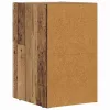  Éjjeli asztal 2 pcs Öreg fa 29.5 x 35 x 50 cm Faanyag