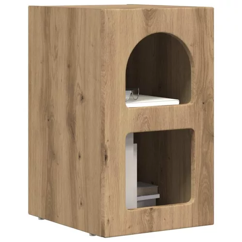  Éjjeli asztal 2 pcs Artisan tölgy 29.5 x 35 x 50 cm Faanyag