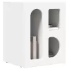  Éjjeli asztal 2 pcs Fehér 40 x 35 x 50 cm Faanyag