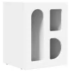  Éjjeli asztal 2 pcs Fehér 40 x 35 x 50 cm Faanyag