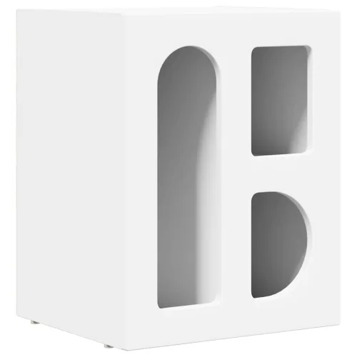  Éjjeli asztal 2 pcs Fehér 40 x 35 x 50 cm Faanyag