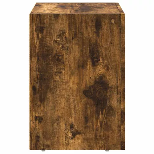  Éjjeli asztal 2 pcs Füstölt tölgy 40 x 35 x 50 cm Faanyag