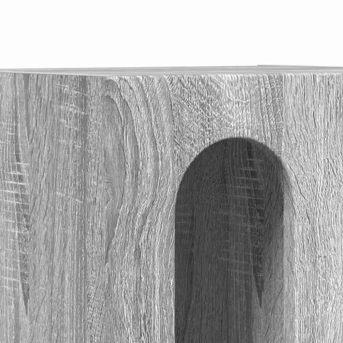  Éjjeli asztal 2 pcs Szürke Sonoma 40 x 35 x 50 cm Faanyag