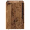  Éjjeli asztal 2 pcs Öreg fa 40 x 35 x 50 cm Faanyag