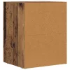  Éjjeli asztal 2 pcs Öreg fa 40 x 35 x 50 cm Faanyag
