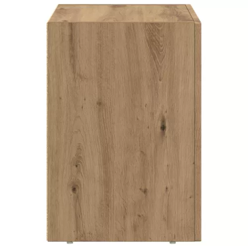  Éjjeli asztal 2 pcs Artisan tölgy 40 x 35 x 50 cm Faanyag