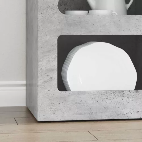  Széf Beton Szürke 40 x 35 x 100,5 cm Faanyag