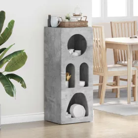  Széf Beton Szürke 40 x 35 x 100,5 cm Faanyag