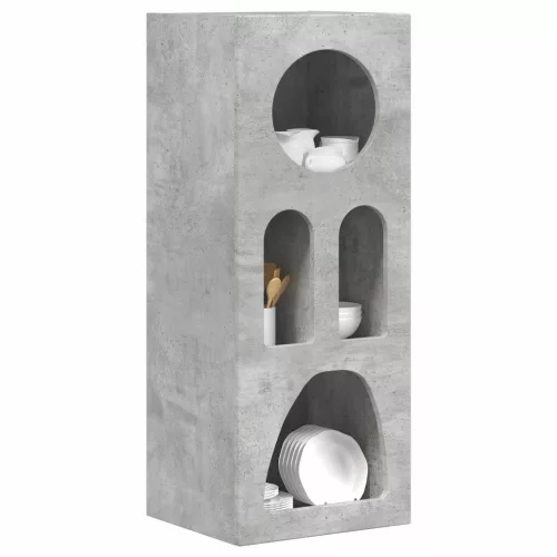  Széf Beton Szürke 40 x 35 x 100,5 cm Faanyag