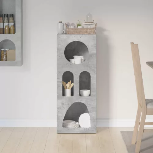  Széf Beton Szürke 40 x 35 x 100,5 cm Faanyag