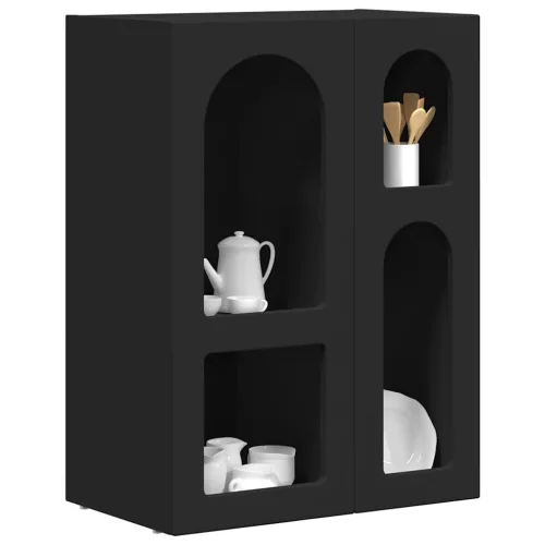  Széf Fekete 59 x 35 x 80.5 cm Faanyag