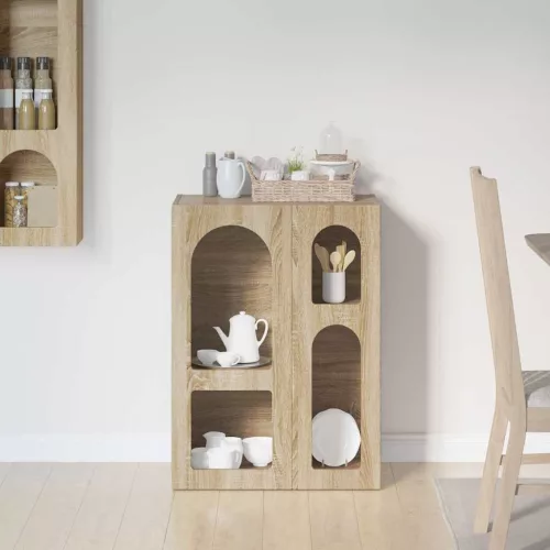  Széf Sonoma tölgy 59 x 35 x 80.5 cm Faanyag