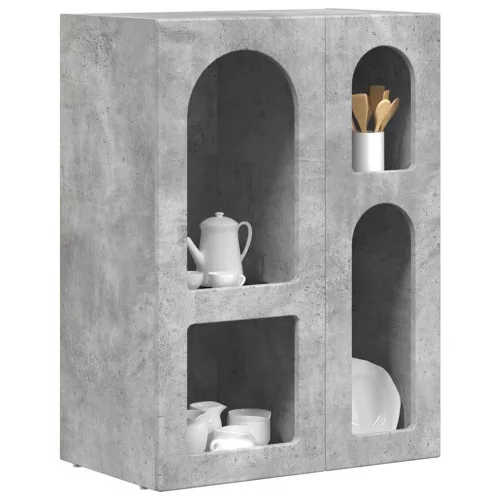 Széf Beton Szürke 59 x 35 x 80.5 cm Faanyag