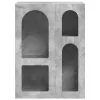  Széf Beton Szürke 59 x 35 x 80.5 cm Faanyag