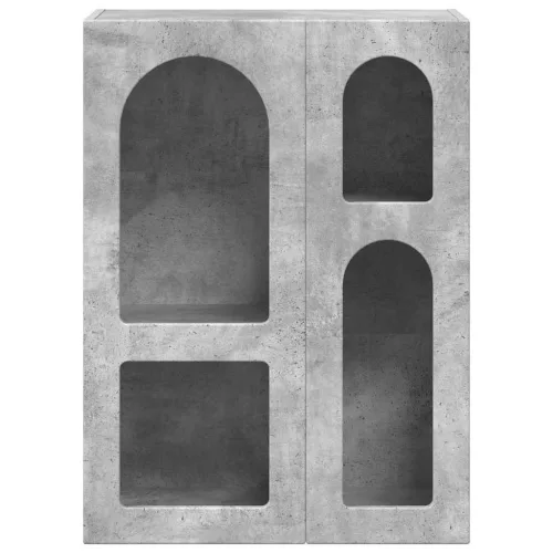  Széf Beton Szürke 59 x 35 x 80.5 cm Faanyag