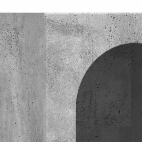  Széf Beton Szürke 59 x 35 x 80.5 cm Faanyag