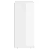  Széf Magas Fényű Fehér 59 x 35 x 80.5 cm Faanyag