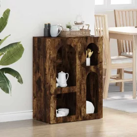  Széf Füstölt tölgy 59 x 35 x 80.5 cm Faanyag