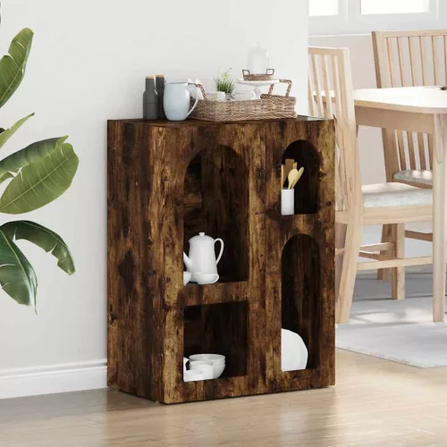  Széf Füstölt tölgy 59 x 35 x 80.5 cm Faanyag