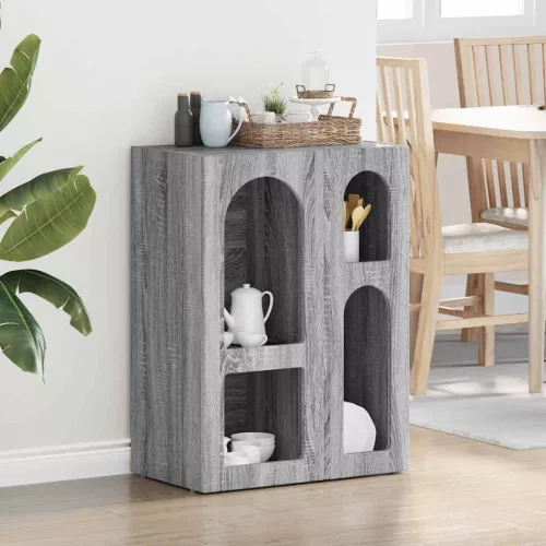  Széf Szürke Sonoma 59 x 35 x 80.5 cm Faanyag