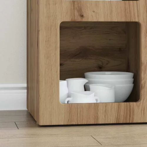  Széf Artisan tölgy 59 x 35 x 80.5 cm Faanyag