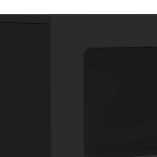  Széf Fekete 80,5 x 35 x 59 cm Faanyag
