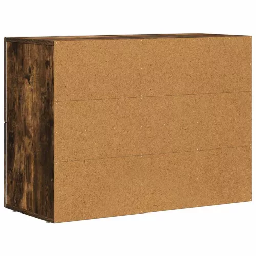  Széf Füstölt tölgy 80,5 x 35 x 59 cm Faanyag