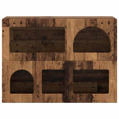  Széf Öreg fa 80,5 x 35 x 59 cm Faanyag