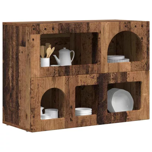  Széf Öreg fa 80,5 x 35 x 59 cm Faanyag