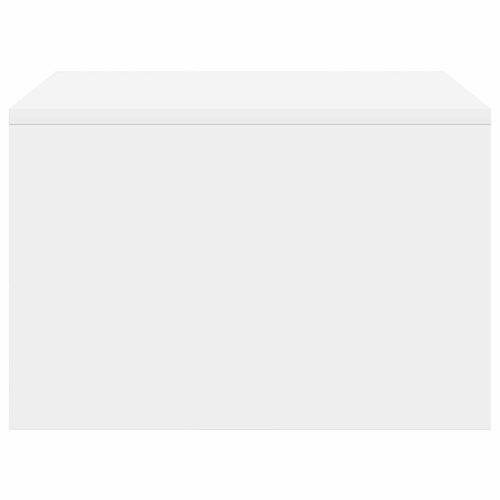  Falra szerelhető íróasztal Fehér 60 x 45 x 30 cm Faanyag