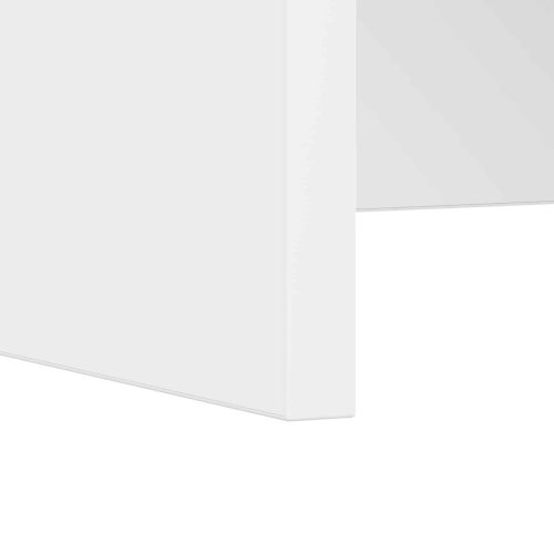  Falra szerelhető íróasztal Fehér 60 x 45 x 30 cm Faanyag