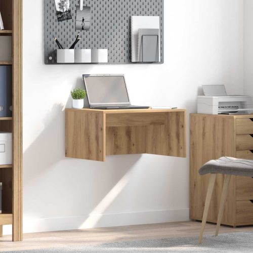  Falra szerelhető íróasztal Artisan tölgy 60 x 45 x 30 cm