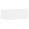  Falra szerelhető íróasztal Fehér 80 x 45 x 30 cm Faanyag