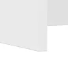  Falra szerelhető íróasztal Fehér 80 x 45 x 30 cm Faanyag