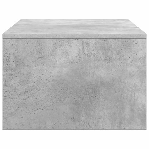  Falra szerelhető íróasztal Beton Szürke 80 x 45 x 30 cm Faanyag