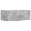  Falra szerelhető íróasztal Beton Szürke 80 x 45 x 30 cm Faanyag
