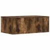  Falra szerelhető íróasztal Füstölt tölgy 80 x 45 x 30 cm