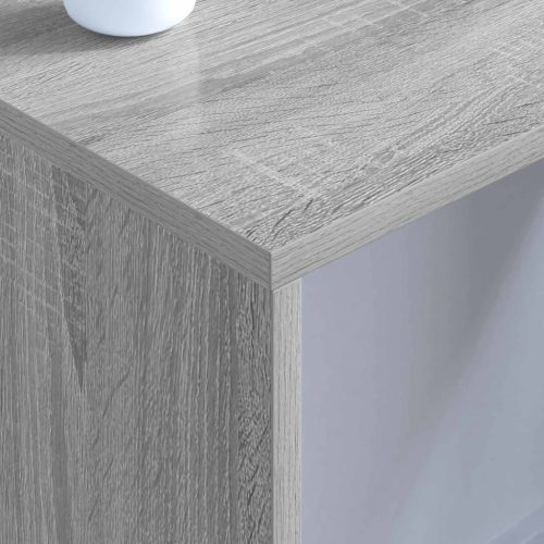  Falra szerelhető íróasztal Szürke Sonoma 80 x 45 x 30 cm