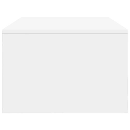  Falra szerelhető íróasztal Fehér 100 x 45 x 30 cm Faanyag