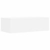  Falra szerelhető íróasztal Fehér 100 x 45 x 30 cm Faanyag