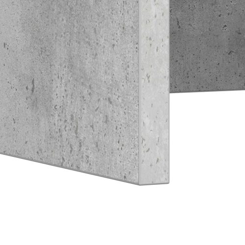  Falra szerelhető íróasztal Beton Szürke 100 x 45 x 30 cm