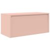  Tárolószekrény Rózsaszín 90 x 40 x 40 cm Hidegen Hengerelt Acél